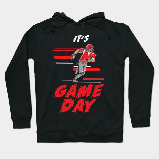 American Football Game Day Gift Hoodie by Shirtbubble